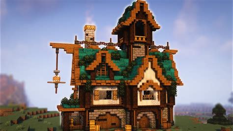 minecraft fantasy houses|minecraft fantasy house tutorial.